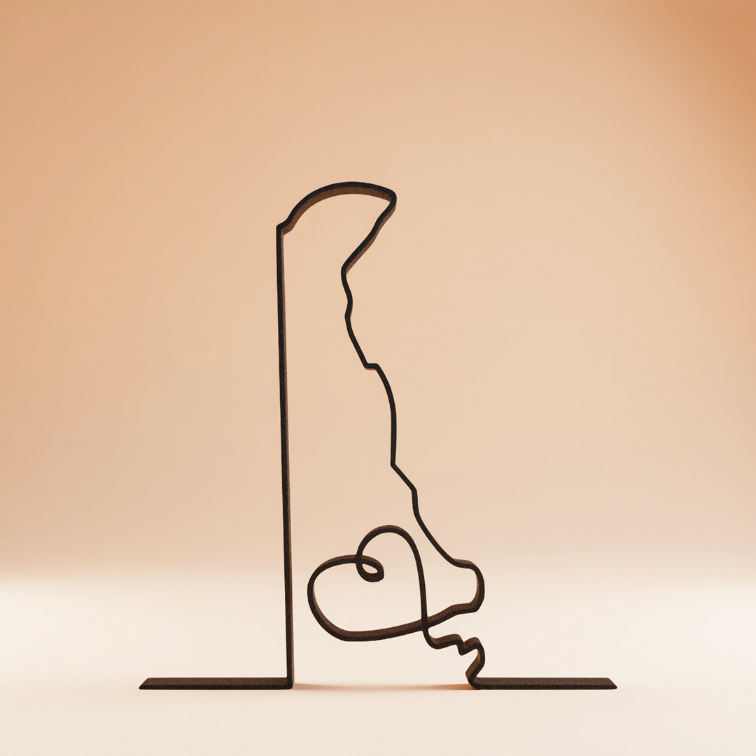 US States - Line Art Sculptures