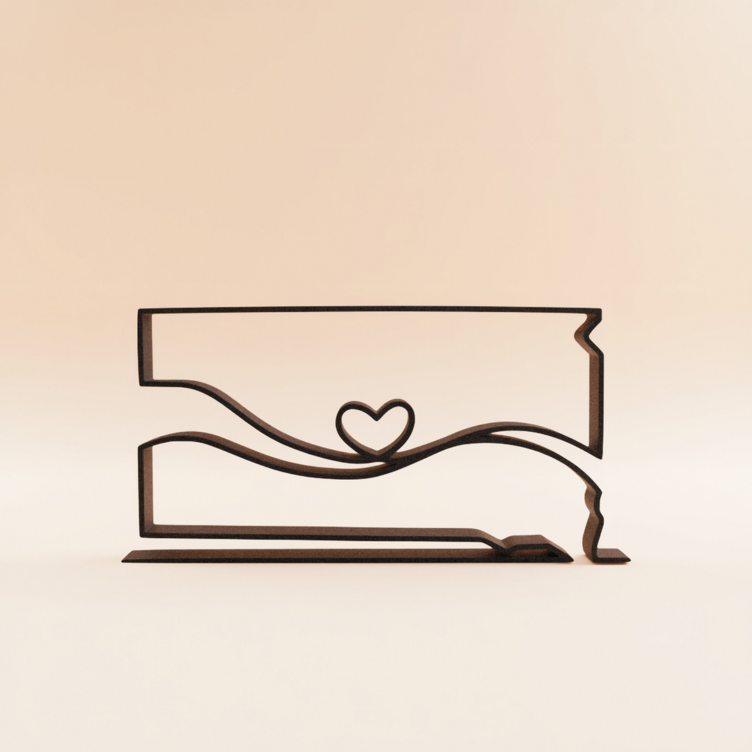 US States - Line Art Sculptures