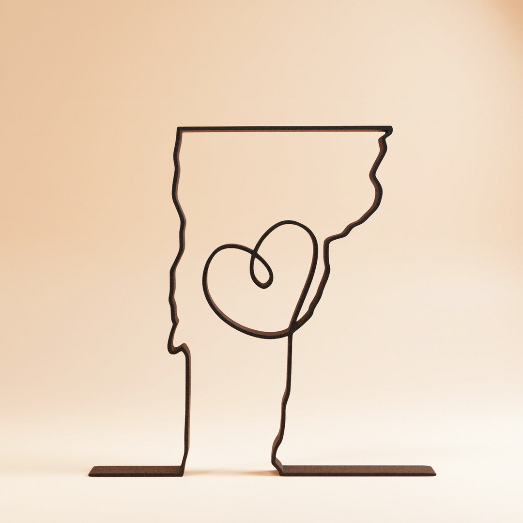 US States - Line Art Sculptures