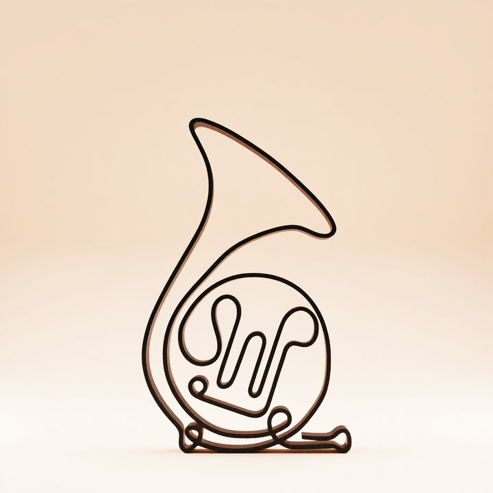 Music - Line Art Sculptures