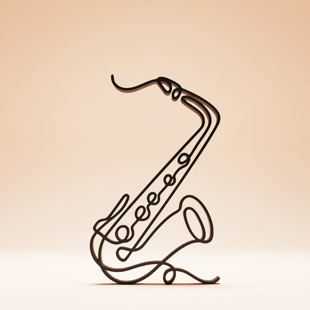 Music - Line Art Sculptures