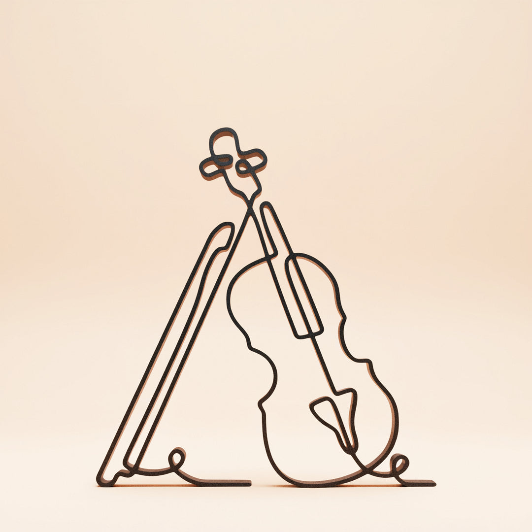 Music - Line Art Sculptures