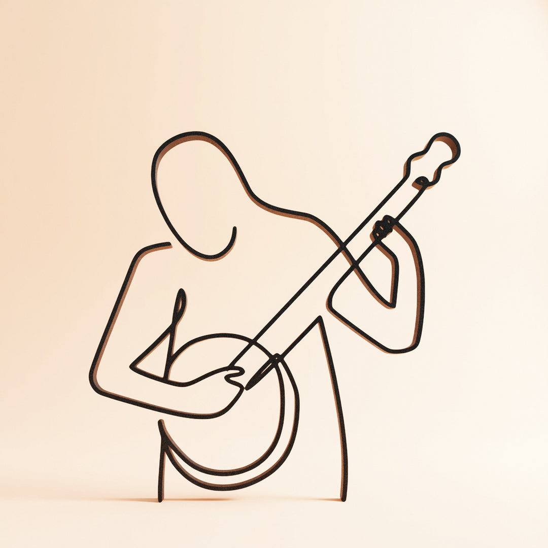 Music - Line Art Sculptures