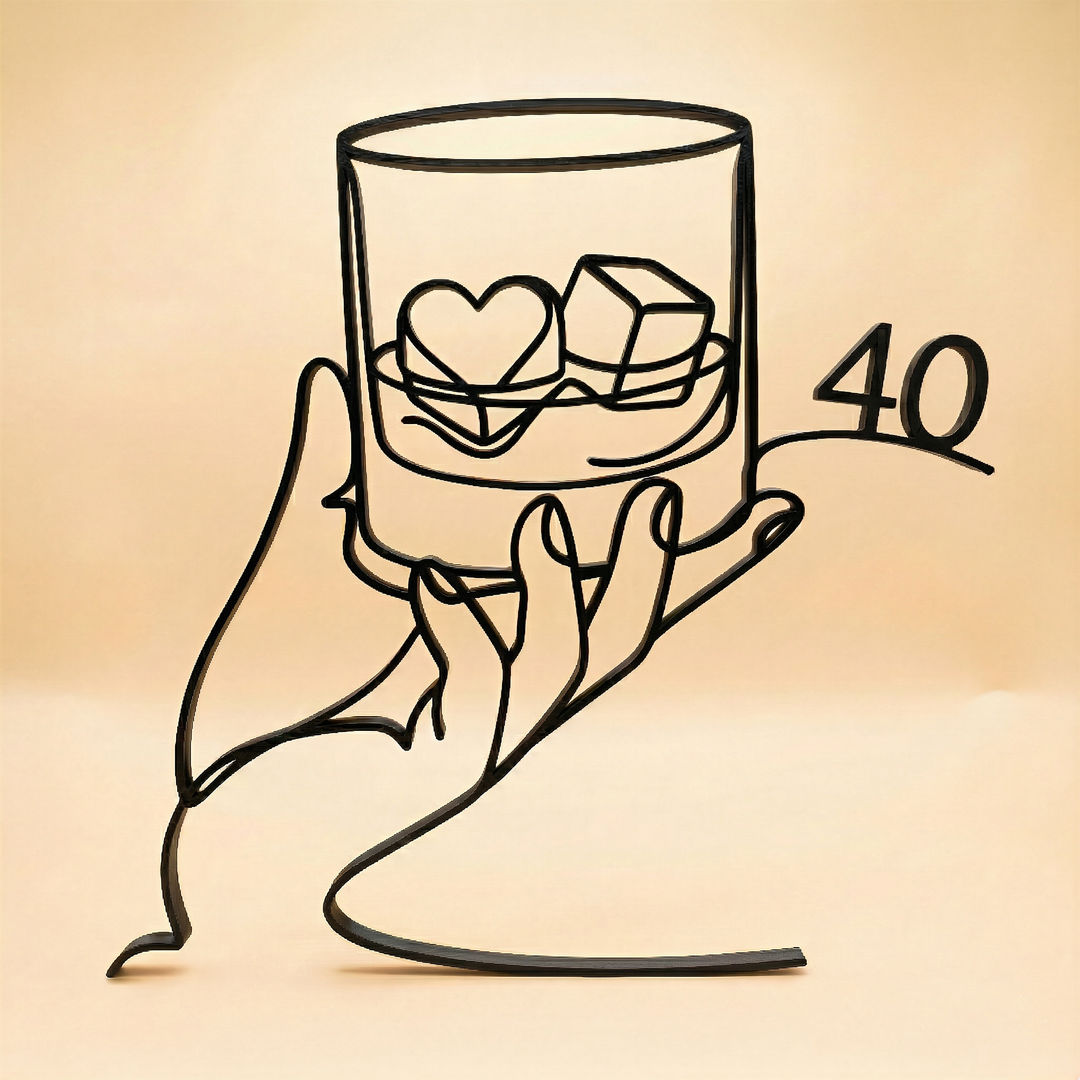 Gent's Birthday (20-99) - Line Art Sculptures