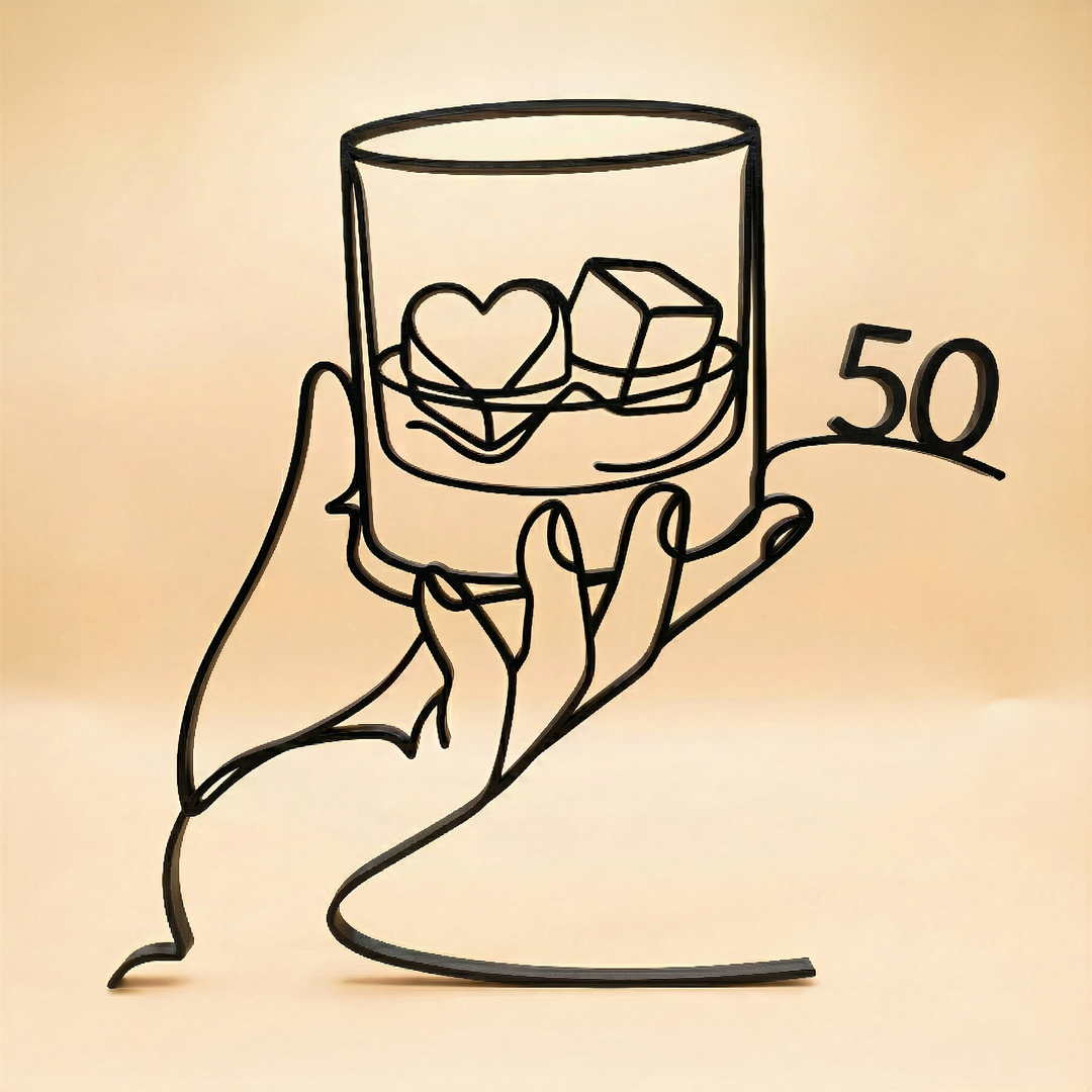 Gent's Birthday (20-99) - Line Art Sculptures