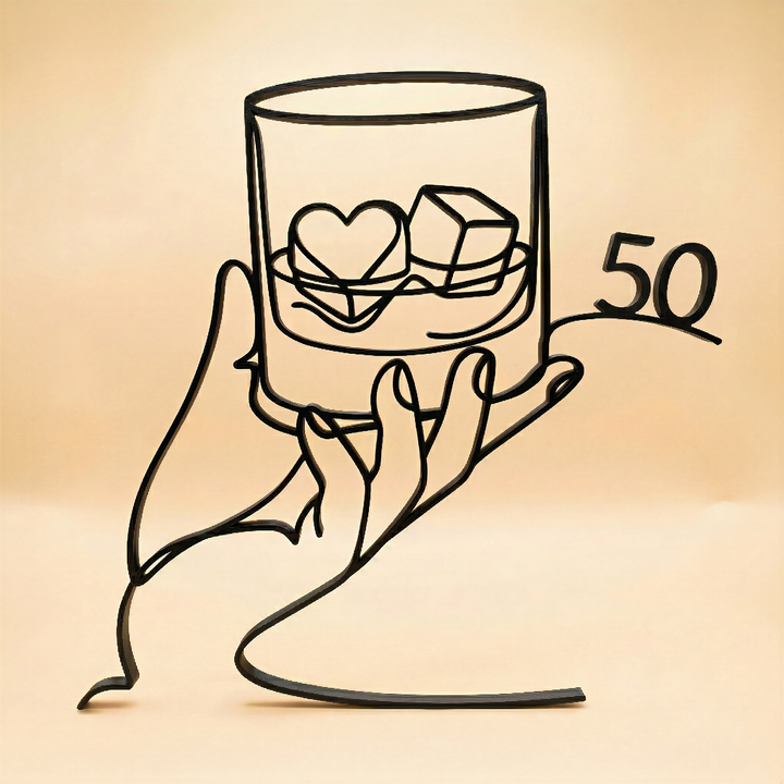 Gent's Birthday (20-99) - Line Art Sculptures