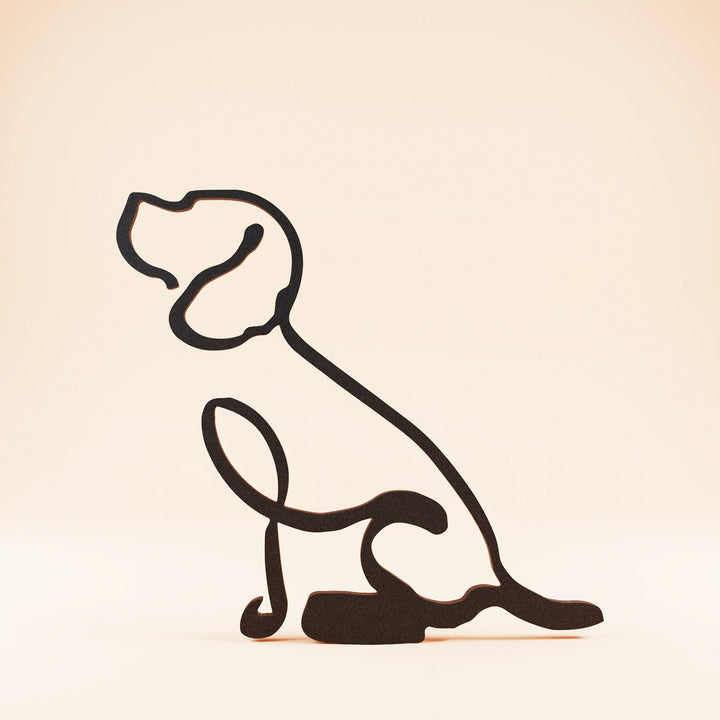 Dog Breeds - Line Art Sculptures Originals