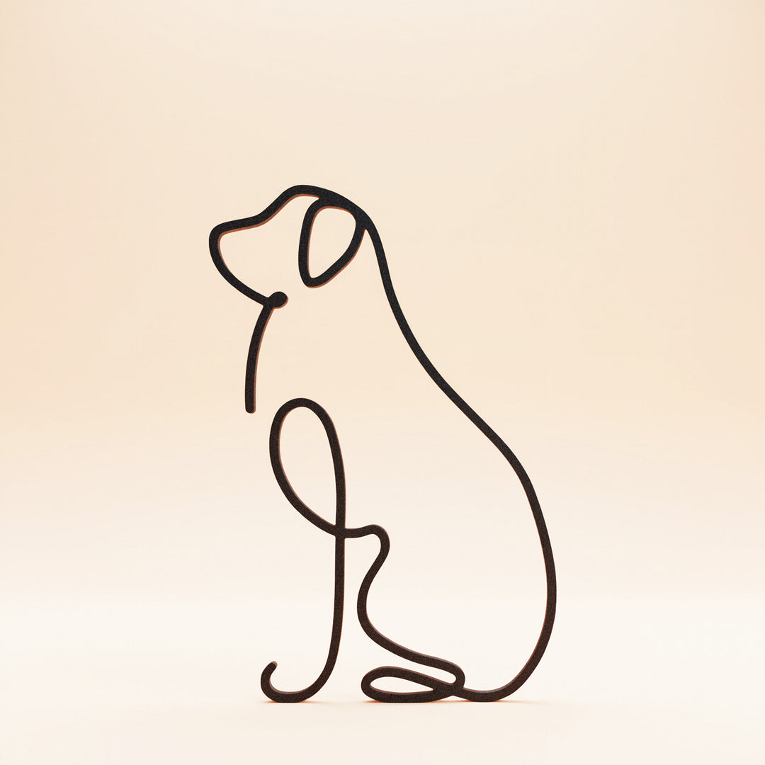 Dog Breeds - Line Art Sculptures
