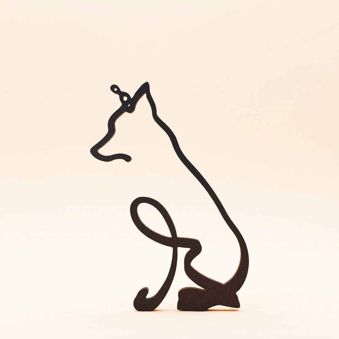 Dog Breeds - Line Art Sculptures Originals