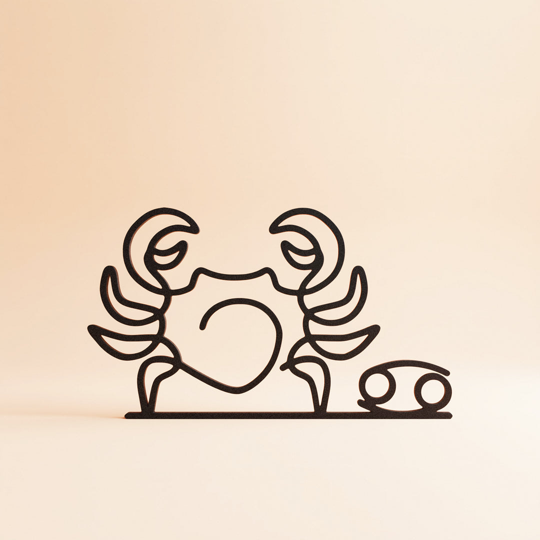 Zodiac Signs - Line Art Sculptures