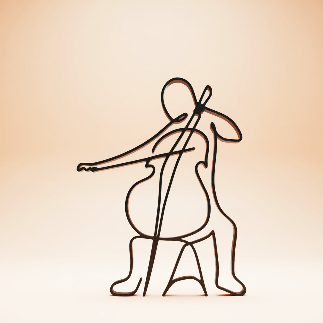 Music - Line Art Sculptures