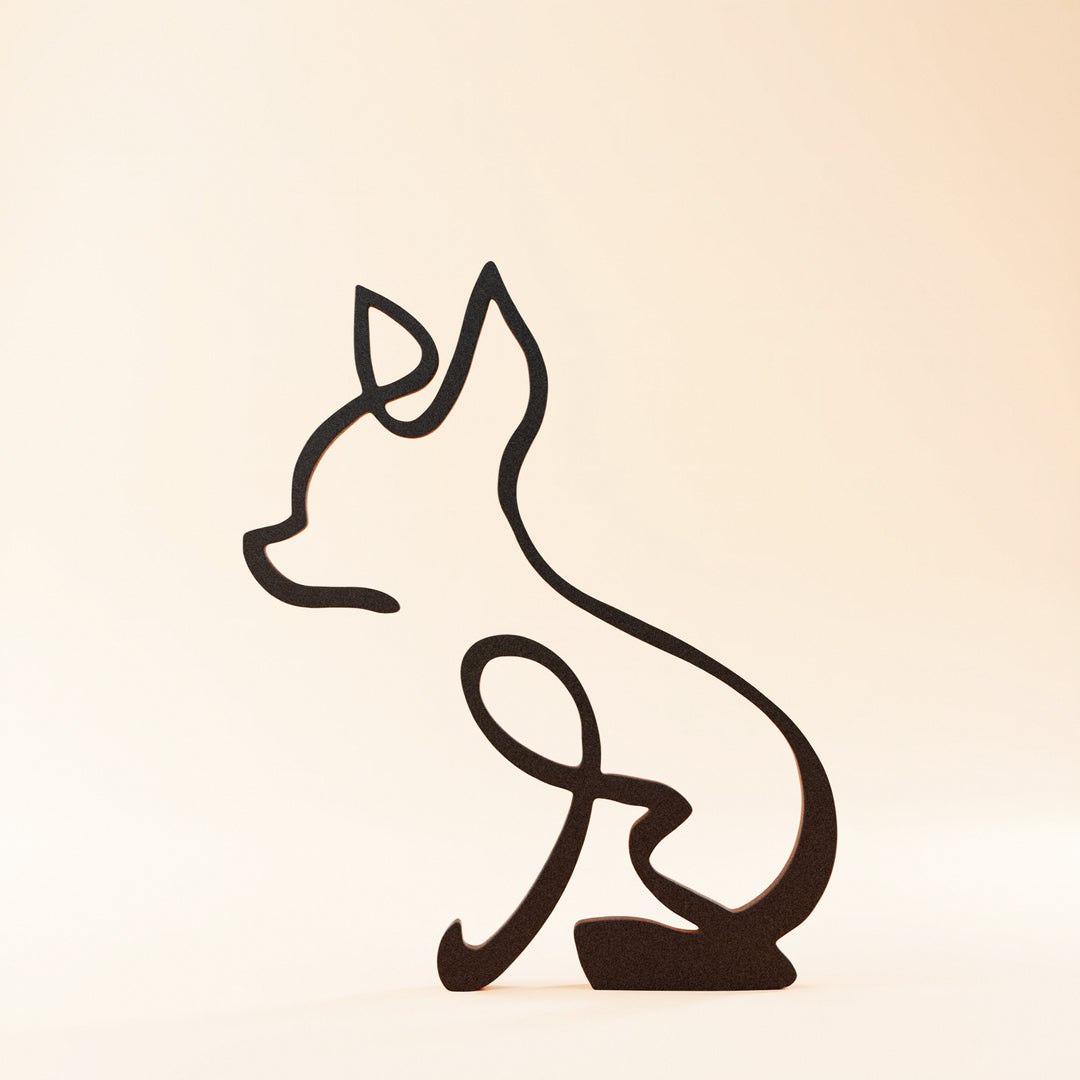 Dog Breeds - Line Art Sculptures Originals