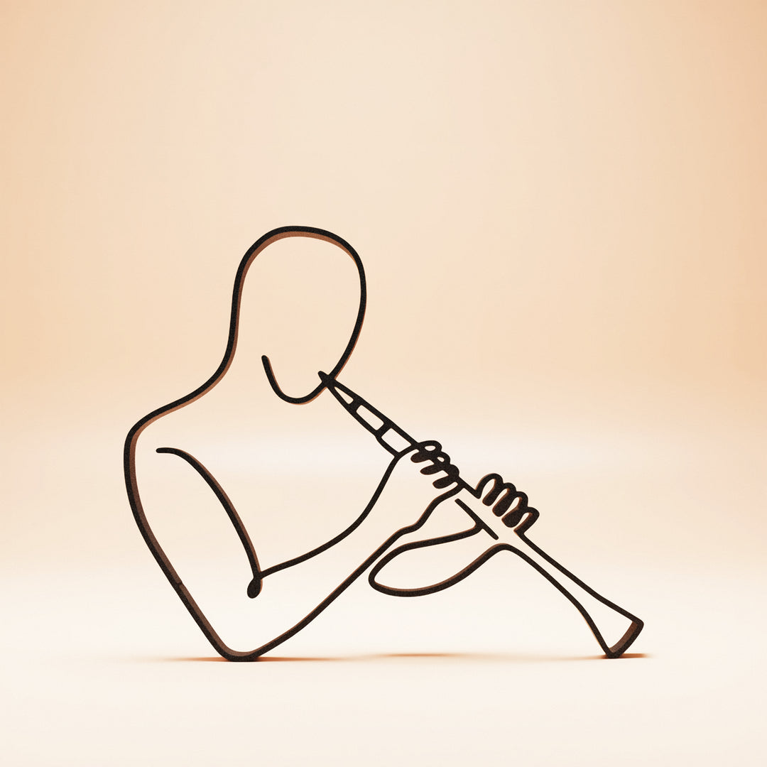 Music - Line Art Sculptures