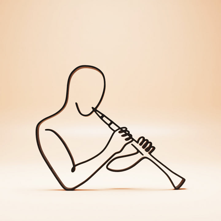 Music - Line Art Sculptures