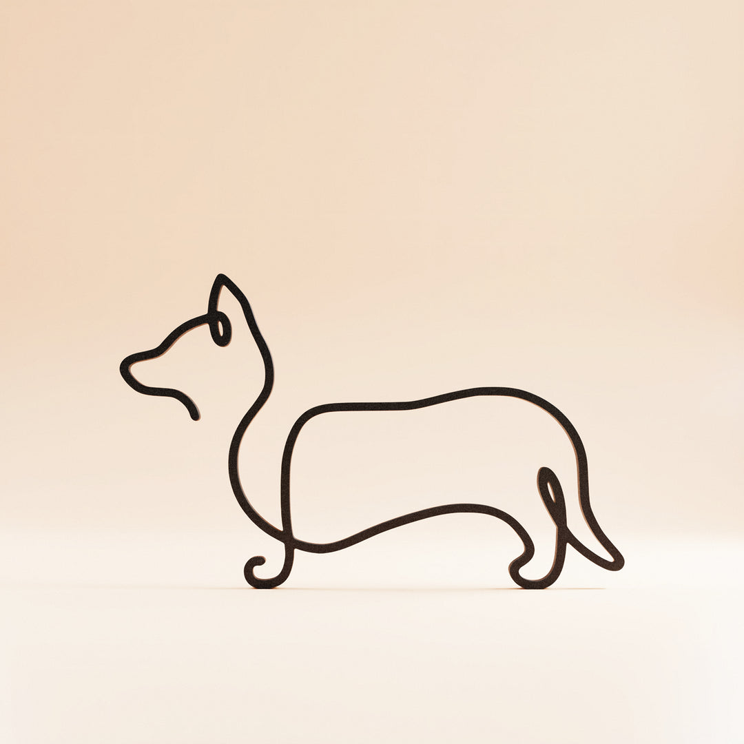 Dog Breeds - Line Art Sculptures