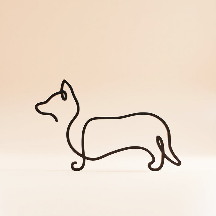 Dog Breeds - Line Art Sculptures