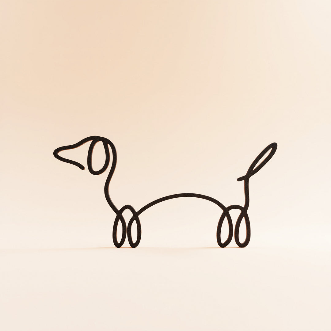 Dog Breeds - Line Art Sculptures