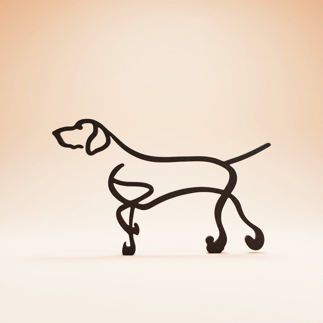 Dog Breeds - Line Art Sculptures Originals