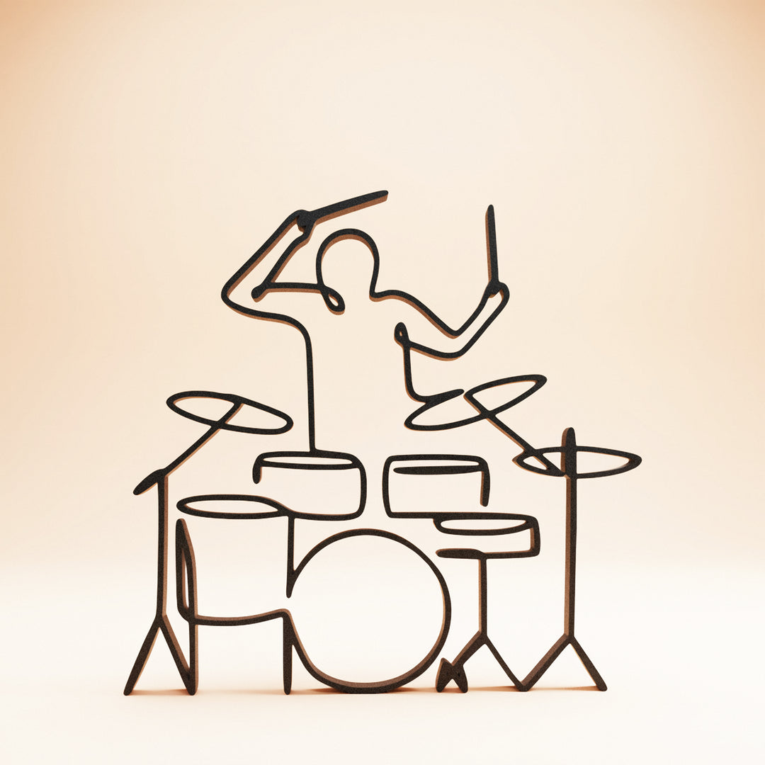 Music - Line Art Sculptures