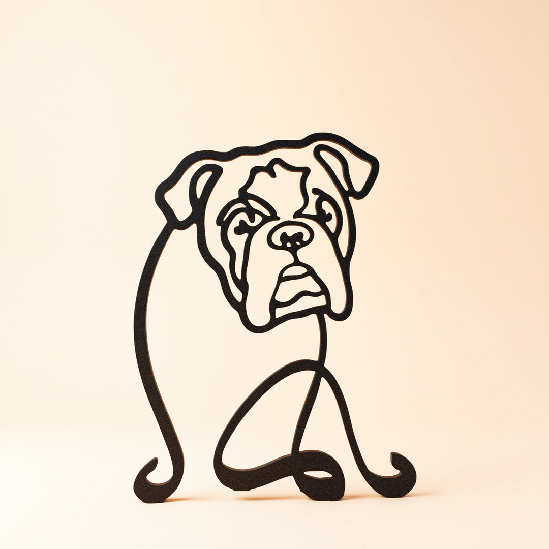 Dog Breeds - Line Art Sculptures Originals