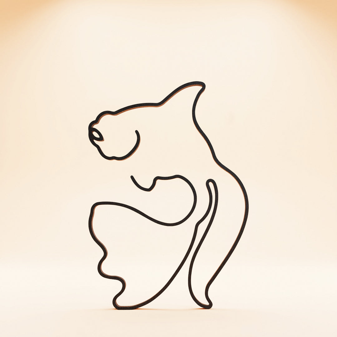 Pets & Animals - Line Art Sculptures