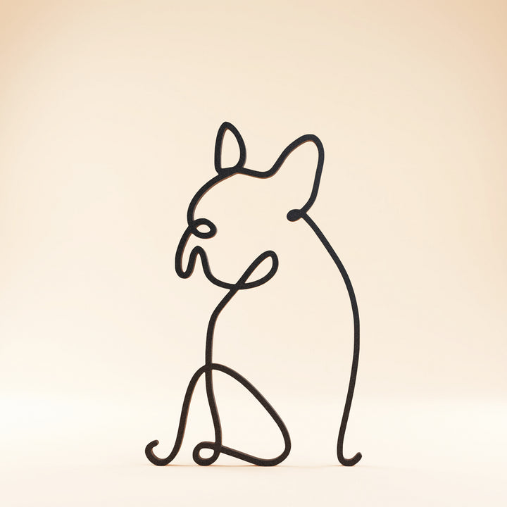 Dog Breeds - Line Art Sculptures