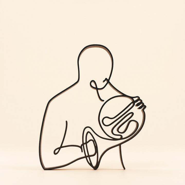 Music - Line Art Sculptures