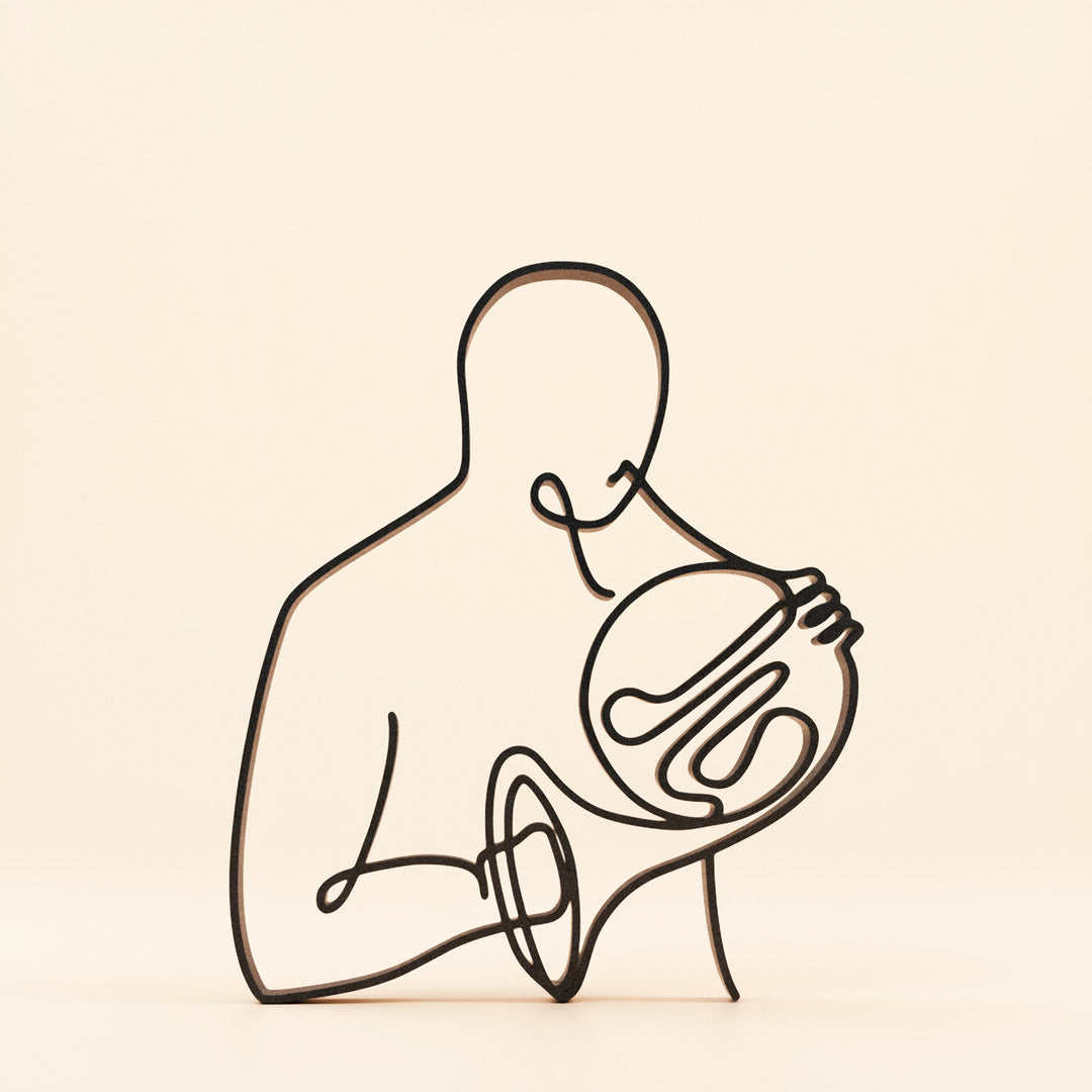 Music - Line Art Sculptures
