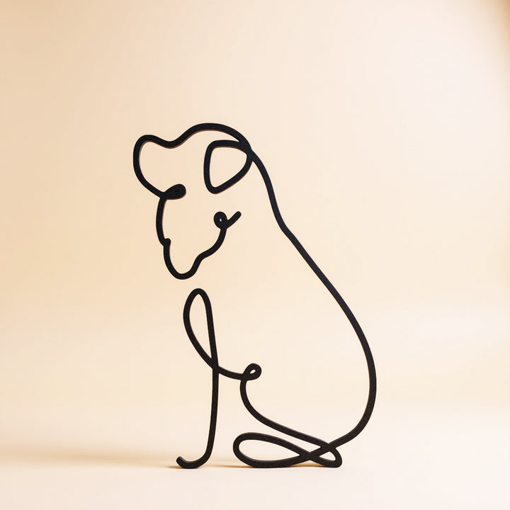 Dog Breeds - Line Art Sculptures