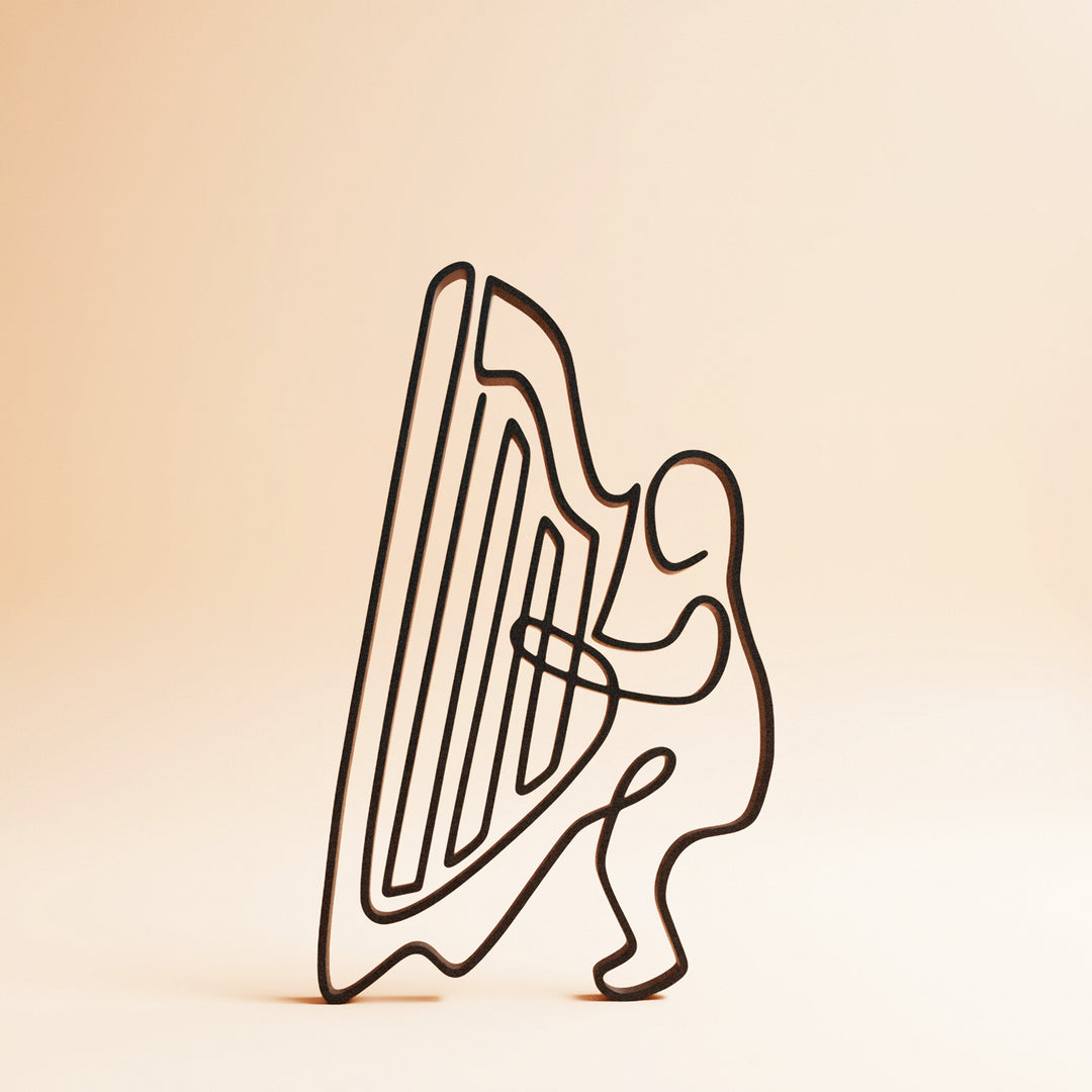 Music - Line Art Sculptures