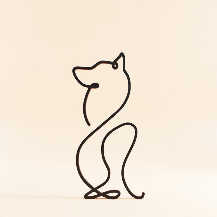 Dog Breeds - Line Art Sculptures