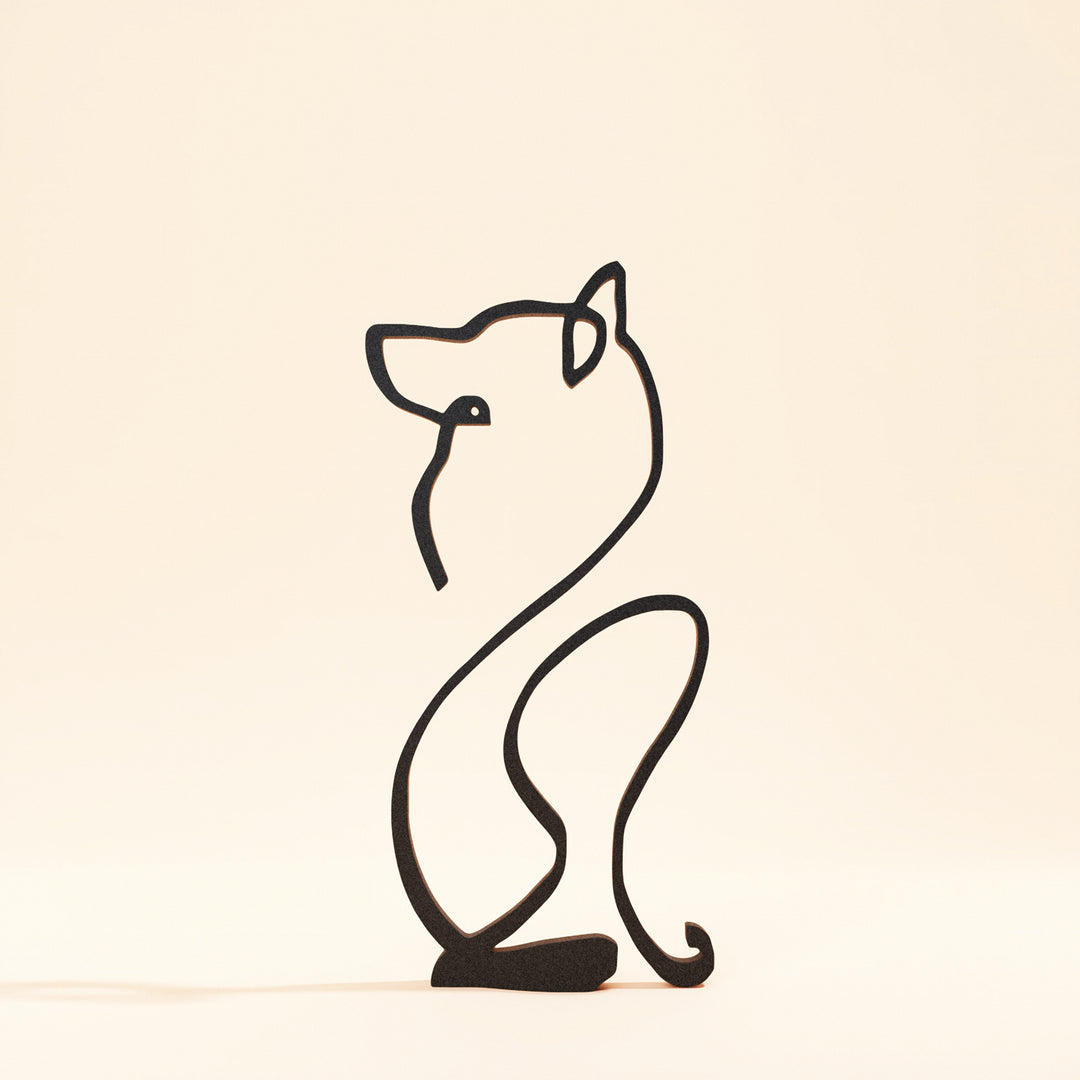 Dog Breeds - Line Art Sculptures Originals