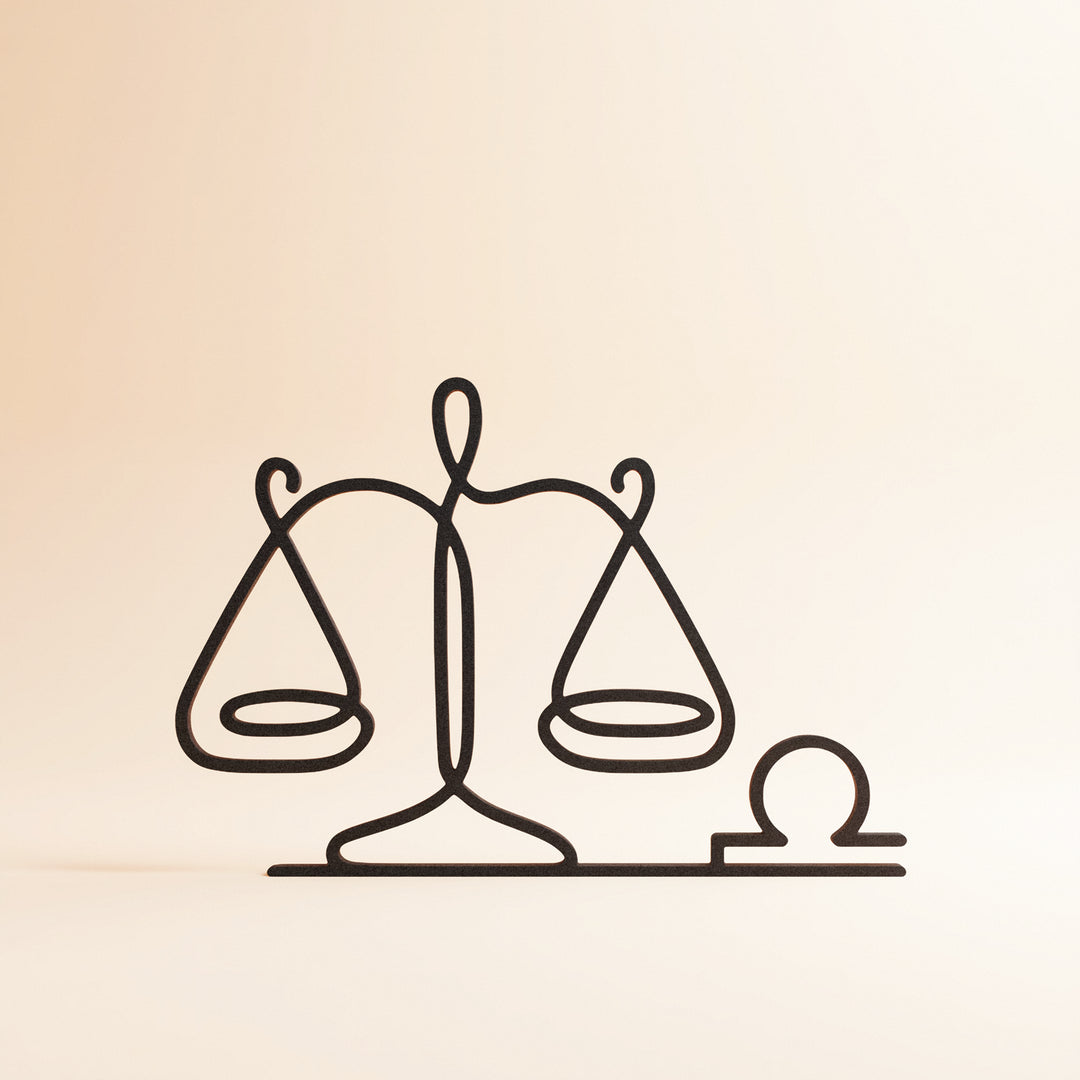 Zodiac Signs - Line Art Sculptures