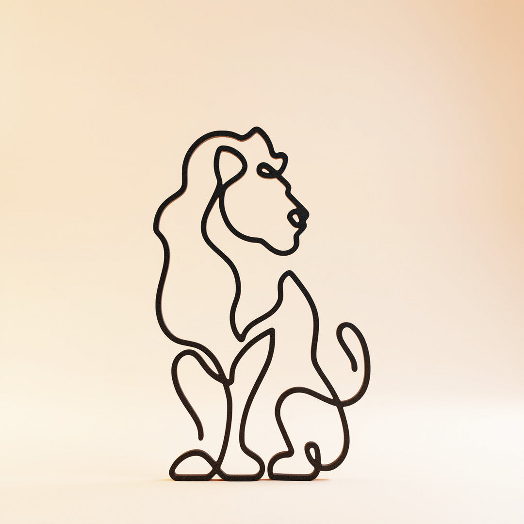 Pets & Animals - Line Art Sculptures