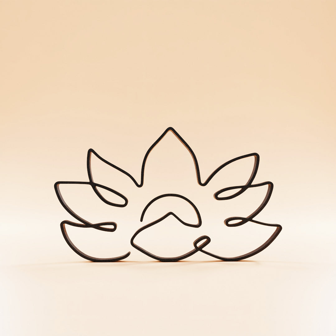 Plant Lover - Line Art Sculptures