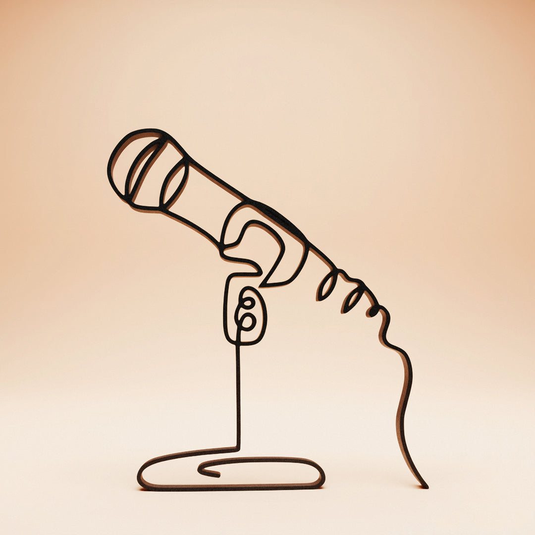 Music - Line Art Sculptures