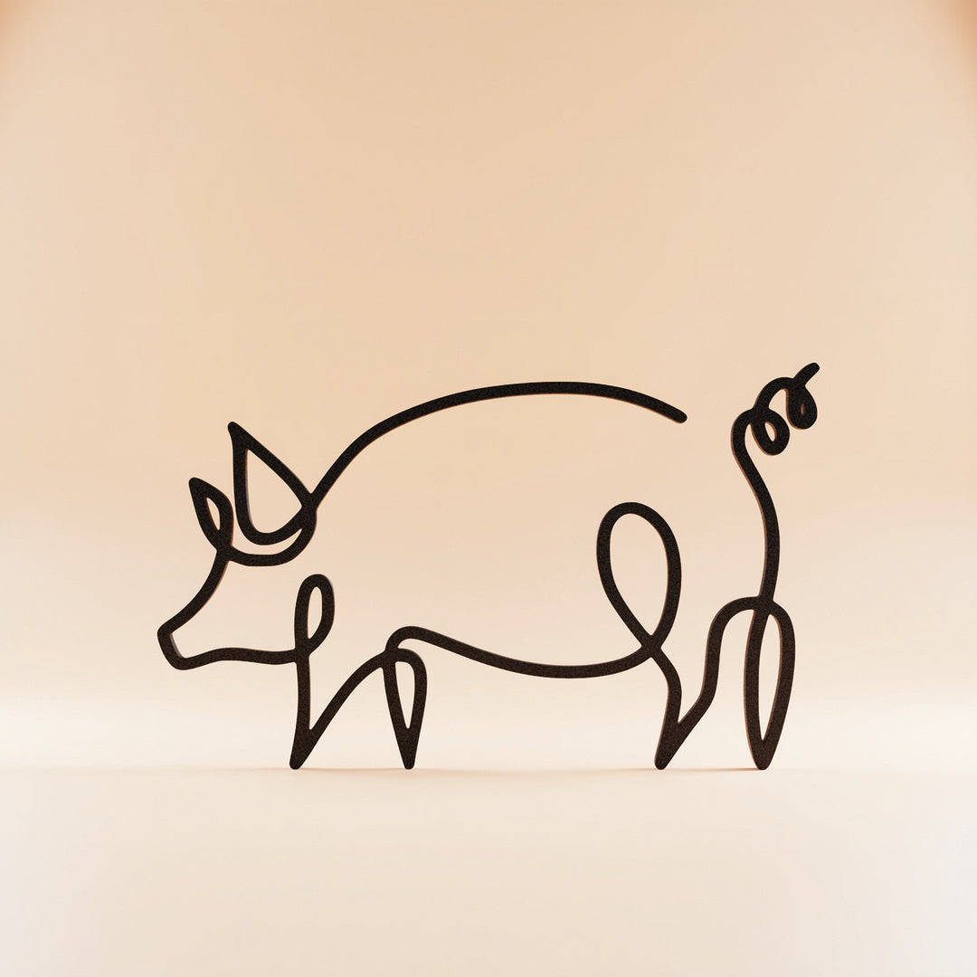 Pets & Animals - Line Art Sculptures