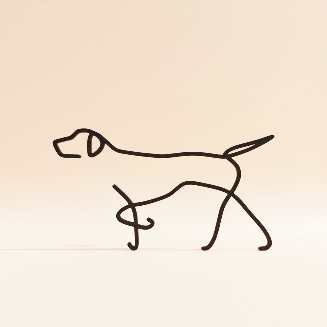 Dog Breeds - Line Art Sculptures