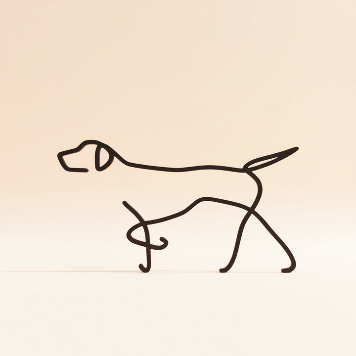 Dog Breeds - Line Art Sculptures