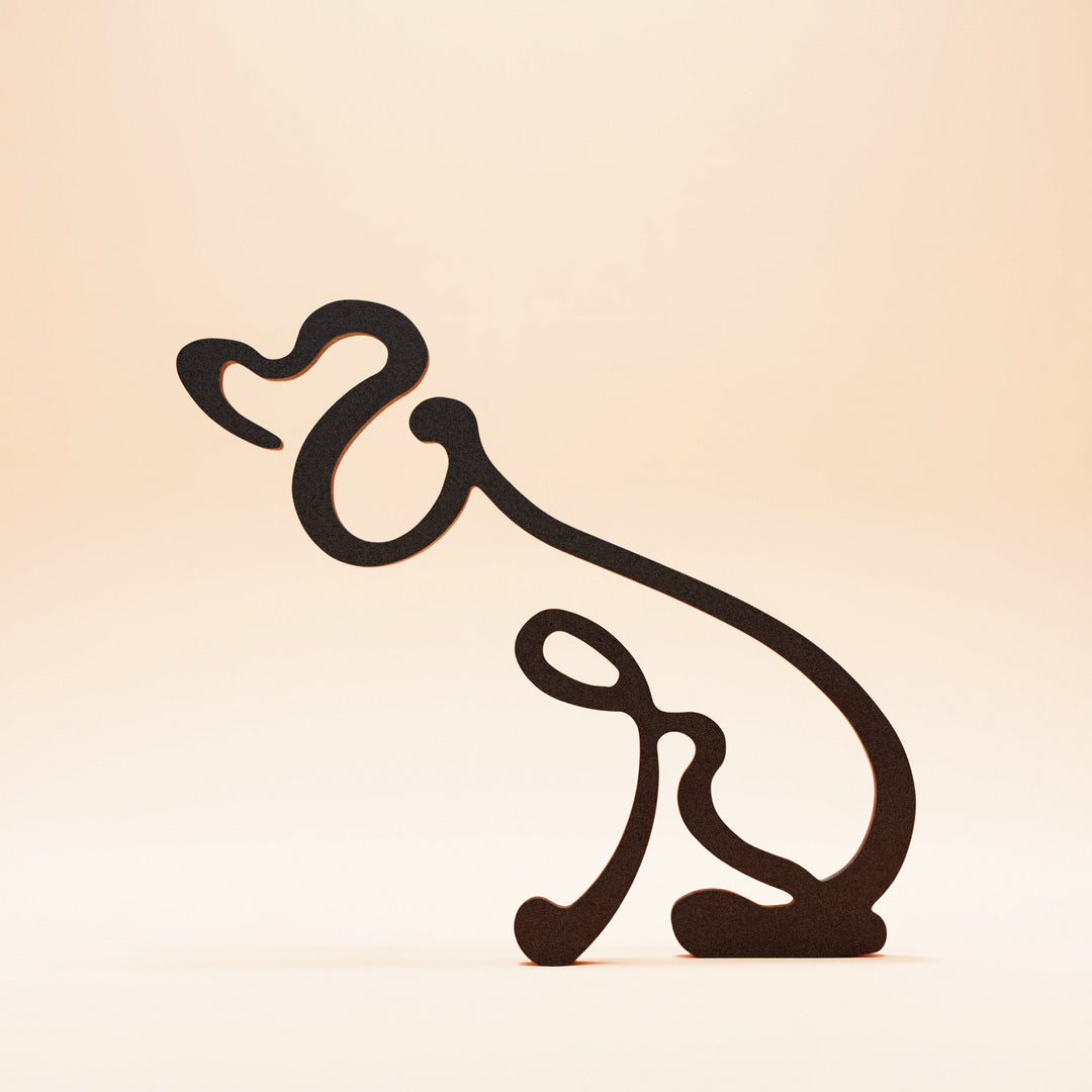 Dog Breeds - Line Art Sculptures Originals