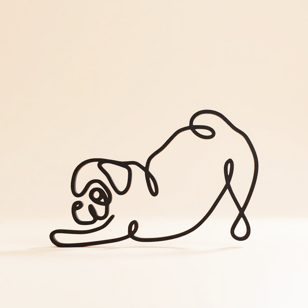 Dog Breeds - Line Art Sculptures
