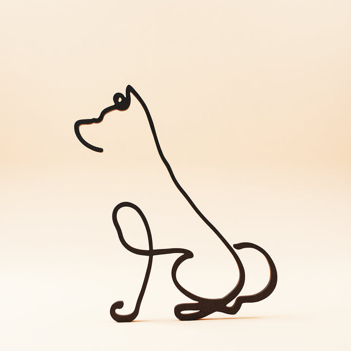 Dog Breeds - Line Art Sculptures Originals