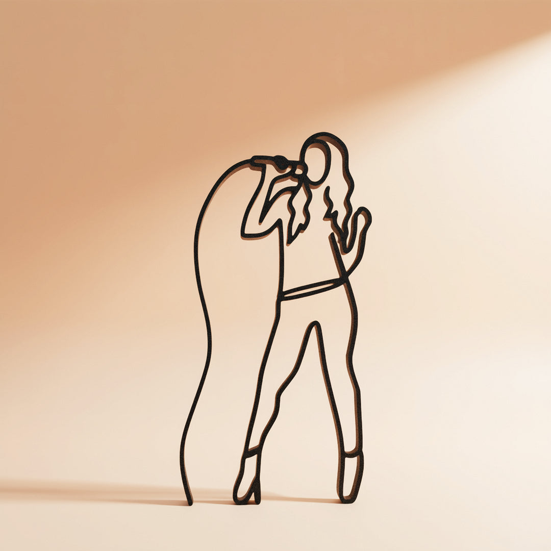 Music - Line Art Sculptures