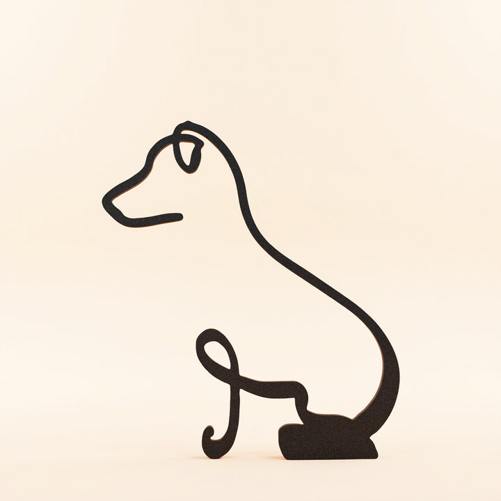 Dog Breeds - Line Art Sculptures Originals